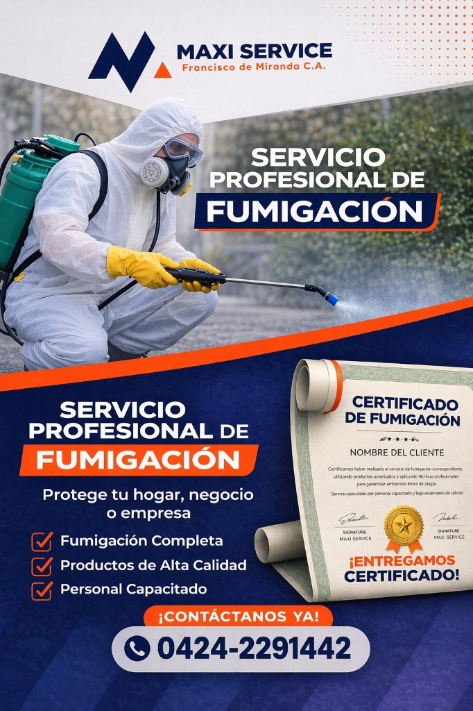 Fumigación Profesional